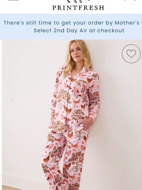 Printfresh hen house pajamas